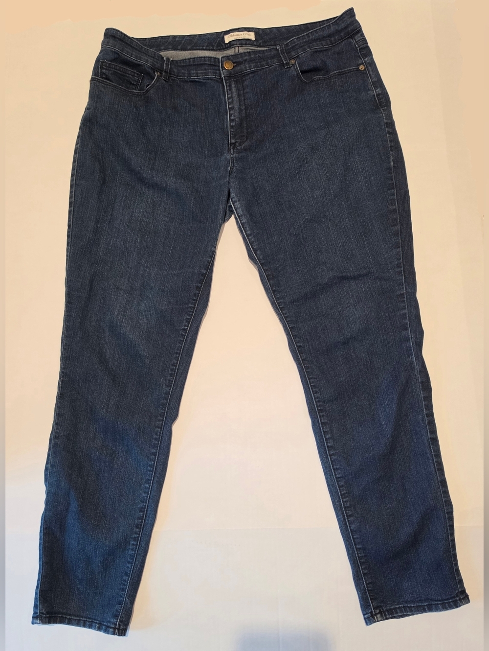Woman's Coldwater Creek Dark Blue Jeans Sz 16